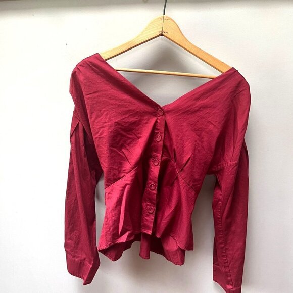 Moussy‎ Back Twist Top- Size OS - Picture 1 of 6